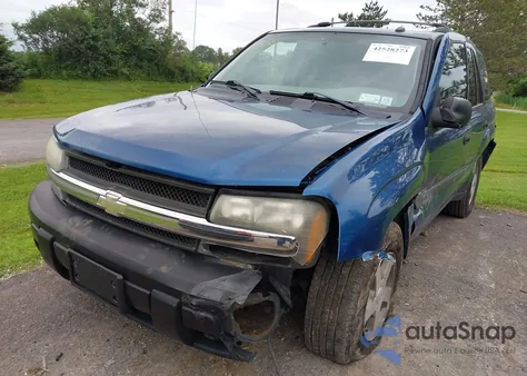 2005 Chevrolet Trailblazer Ls из США, поврежденный, VIN 1GNDT13S152106360